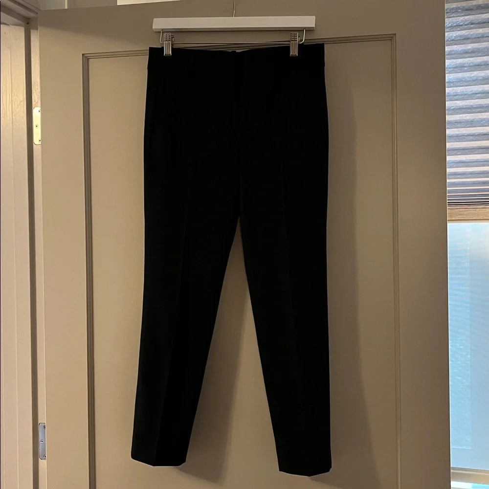 J.Crew | Cameron slim crop pant in Italian stretch wool | Black | Size 4 - Picture 2 of 13